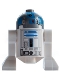 Minifig No: sw0512  Name: Astromech Droid, R2-D2, Flat Silver Head