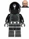 Minifig No: sw0520  Name: Imperial Gunner (Open Mouth, Silver Imperial Logo)