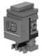 Minifig No: sw0562  Name: Gonk Droid (GNK Power Droid), Dark Bluish Gray