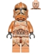 Minifig No: sw0606  Name: Clone Trooper (Phase 2) - Geonosis Camouflage, Scowl