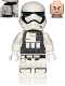Minifig No: sw0722  Name: First Order Heavy Assault Stormtrooper (Rounded Mouth Pattern) - Backpack, Ammo Pouch Print