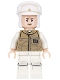Minifig No: sw0735  Name: Hoth Rebel Trooper Dark Tan Uniform (Frown)