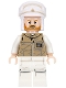 Minifig No: sw0736  Name: Hoth Rebel Trooper Dark Tan Uniform (Brown Beard)