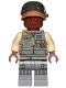 Minifig No: sw0806  Name: Rebel Trooper - Reddish Brown Head, Helmet with Pearl Dark Gray Band (Corporal Tonc)