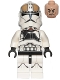 Minifig No: sw0837  Name: Clone Trooper Gunner (Phase 2) - Scowl