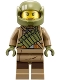 Minifig No: sw0892  Name: Resistance Trooper - Dark Tan Hoodie Jacket, Ammo Pouch, Stubble, Helmet with Chin Guard