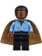 Minifig No: sw0973  Name: Lando Calrissian, Cloud City Outfit (Coiled Texture Hair)