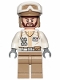 Minifig No: sw1008  Name: Hoth Rebel Trooper White Uniform, Dark Tan Legs (Brown Angular Beard)