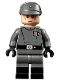 Minifig No: sw1043  Name: Imperial Officer (Junior Lieutenant / Lieutenant) - Dual Molded Legs