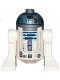 Minifig No: sw1085  Name: Astromech Droid, R2-D2, Flat Silver Head, Dark Pink Dots and Large Receptor