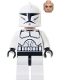 Minifig No: sw1090  Name: Clone Trooper (Phase 1) - Large Blue Eyes