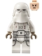 Minifig No: sw1178  Name: Snowtrooper - Female, Printed Legs, Dark Tan Hands, Light Nougat Head, Angry Smile