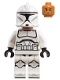 Minifig No: sw1189  Name: Clone Trooper, Episode 2 - Nougat Head, Printed Legs and Boots