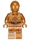 Minifig No: sw1201  Name: C-3PO - Printed Legs, Toes and Arms