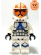 Minifig No: sw1278  Name: Clone Trooper, 501st Legion, 332nd Company (Phase 2) - Helmet with Holes and Togruta Markings
