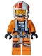 Lego part: Rebel Pilot - Helmet with Black Rebel Alliance Symbols