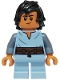 Minifig No: sw1407 Name: Boba Fett, Young - Bright Light Blue Shirt Minifig No: sw1407 Name: Boba Fett, Young - Bright Light Blue Shirt