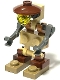 Minifig No: sw1413  Name: Pit Droid (Anakin's) - Dark Bluish Gray Mechanical Arms (b25sw03uk)