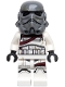 Minifig No: sw1417 Name: Night Trooper - Dark Bluish Gray Helmet Minifig No: sw1417 Name: Night Trooper - Dark Bluish Gray Helmet