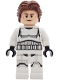 Minifig No: sw1458  Name: Han Solo - Stormtrooper Outfit, Printed Legs, Shoulder Belts, Smile / Angry