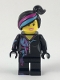 Minifig No: tlm103  Name: Lucy Wyldstyle with Magenta Lined Hoodie