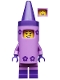 Minifig No: tlm152  Name: Crayon Girl, The LEGO Movie 2 (Minifigure Only without Stand and Accessories)