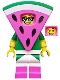 Minifig No: tlm155  Name: Watermelon Dude, The LEGO Movie 2 (Minifigure Only without Stand and Accessories)
