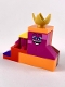 Minifig No: tlm182  Name: Queen Watevra Wa'Nabi - Small Pile of Bricks Form
