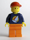 Minifig No: tls013  Name: LEGO Brand Store Male, Surfboard on Ocean - Lone Tree