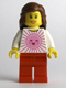 Minifig No: tls014  Name: LEGO Brand Store Female, Pink Sun - Lone Tree