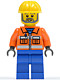 Lot ID: 302251089  Minifig No: tls035  Name: LEGO Brand Store Male, Construction Worker - London, England (Westfield Stratford)