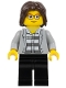 Minifig No: tls079  Name: LEGO Brand Store Male, Jail Prisoner Jacket over Prison Stripes (no specific back printing) {Leeds}