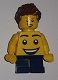 Minifig No: tls091  Name: LEGO Brand Store Boy, Large Smiley Face Torso, Short Legs (no back printing) - LEGO Store at KidsFest