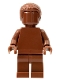 Minifig No: tls101  Name: Everyone is Awesome Reddish Brown (Monochrome)