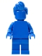 Minifig No: tls106  Name: Everyone is Awesome Blue (Monochrome)
