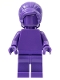 Minifig No: tls107  Name: Everyone is Awesome Dark Purple (Monochrome)