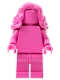 Minifig No: tls110  Name: Everyone is Awesome Dark Pink (Monochrome)