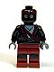 Minifig No: tnt005  Name: Foot Soldier - Robot, Dark Red Legs