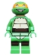 Minifig No: tnt012  Name: Michelangelo, Grin