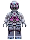 Minifig No: tnt034  Name: The Kraang - Gray Exo-Suit Body with Back Barb