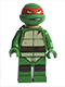 Minifig No: tnt037  Name: Raphael, Gritted Teeth