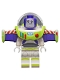 Minifig No: toy018  Name: Buzz Lightyear - Minifigure Head