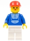 Minifig No: trn016  Name: Jogging Suit, White Legs, Red Cap