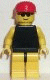 Minifig No: trn037 Name: Plain Black Torso with Yellow Arms, Yellow Legs, Sunglasses, Red Cap Minifig No: trn037 Name: Plain Black Torso with Yellow Arms, Yellow Legs, Sunglasses, Red Cap