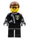 Minifig No: trn043  Name: Police - Zipper with Sheriff Star, Brown Male Hair