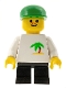 Minifig No: trn079  Name: Palm Tree - Black Short Legs, Green Cap