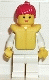 Minifig No: trn092 Name: Shirt with 2 Pockets, White Legs, Red Ponytail Hair, Life Jacket Minifig No: trn092 Name: Shirt with 2 Pockets, White Legs, Red Ponytail Hair, Life Jacket
