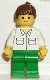 Minifig No: twn014 Name: Shirt with 2 Pockets, Green Legs, Brown Ponytail Hair Minifig No: twn014 Name: Shirt with 2 Pockets, Green Legs, Brown Ponytail Hair