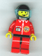 Minifig No: twn025  Name: TV Logo in Globe on Red Jacket, Red Legs with Black Hips, Headset Pattern