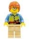 Minifig No: twn245  Name: Dad, Sunset and Palm Trees Shirt